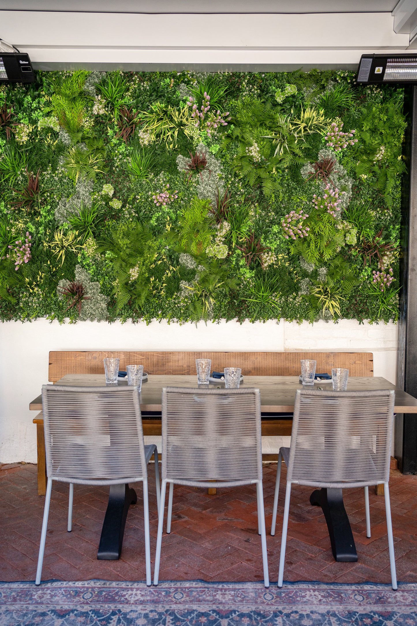 Stainless Steel Artificial Greenwall Panel - UVFR