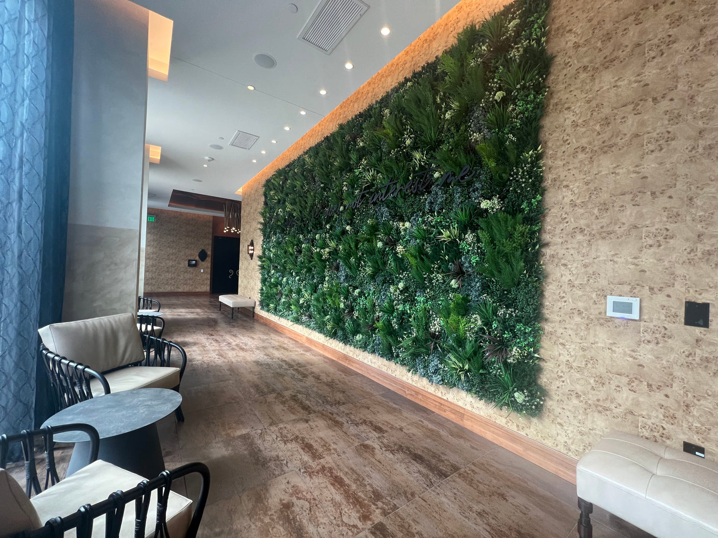 Stainless Steel Artificial Greenwall Panel - UVFR