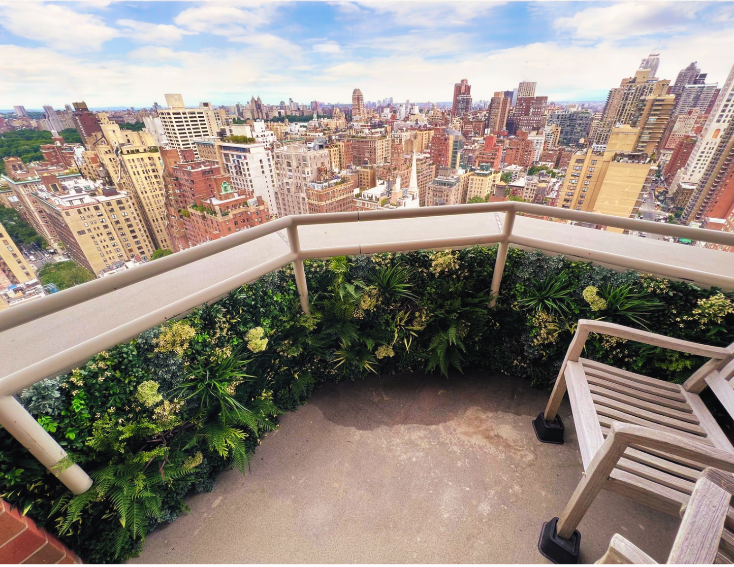 Stainless Steel Artificial Greenwall Panel - UVFR