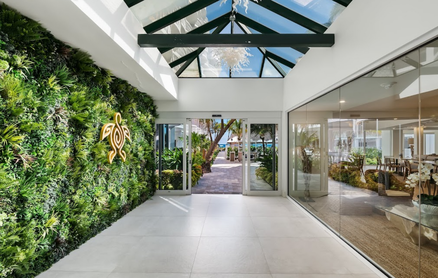 Stainless Steel Artificial Greenwall Panel - UVFR